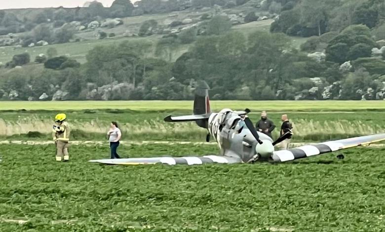 Our knowledge of Spitfire, which made emergency crash land before VE Day celebrations Our knowledge of Spitfire, which made emergency crash land before VE Day celebrations