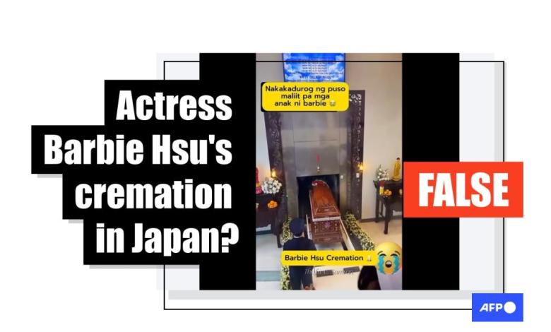 Old cremation videos that have nothing to do with the death of Taiwanese celebrities Old cremation videos that have nothing to do with the death of Taiwanese celebrities
