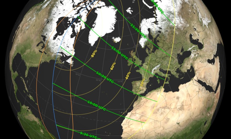 Today's solar eclipse will be visible at sunrise: Here's how to watch it Today's solar eclipse will be visible at sunrise: Here's how to watch it
