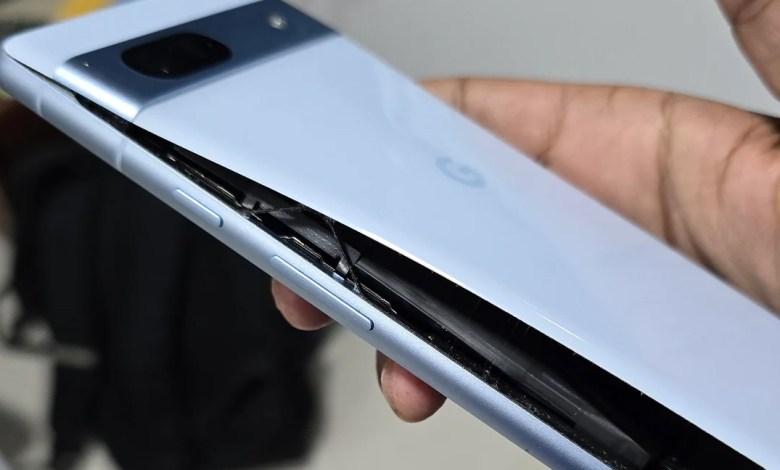 Google launches battery replacement program for swollen pixel 7A phone Google launches battery replacement program for swollen pixel 7A phone