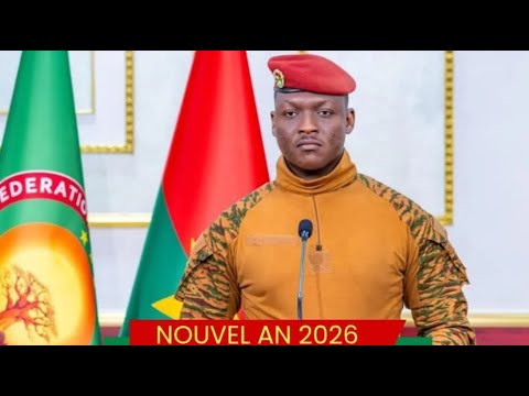 Message du Président du Faso, Capitaine Ibrahim Traoré, à l’occasion du Nouvel An-BF1TV Message du Président du Faso, Capitaine Ibrahim Traoré, à l’occasion du Nouvel An-BF1TV