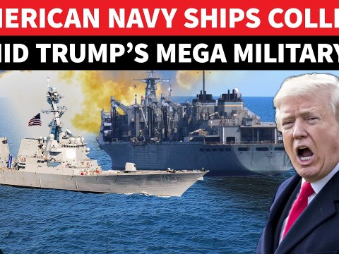 US Navy Ships’ Mid-Sea Crash In Caribbean, Sailors Injured Amid Trump Military Buildup | Watch US Navy Ships’ Mid-Sea Crash In Caribbean, Sailors Injured Amid Trump Military Buildup | Watch