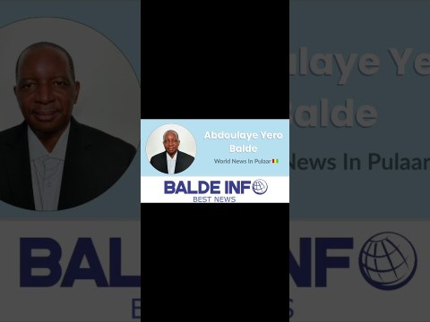 Bah Oury #baldeinfo #lifeisbutadream #africa #africanews #news #guinea Bah Oury #baldeinfo #lifeisbutadream #africa #africanews #news #guinea