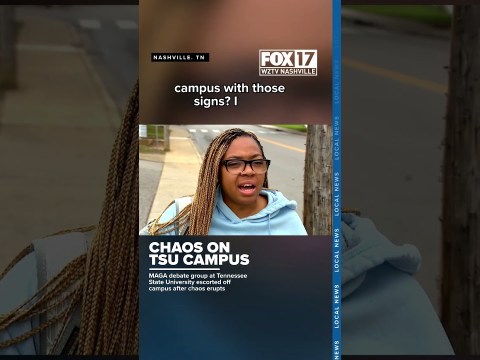 MAGA debate group at Tennessee State University MAGA debate group at Tennessee State University