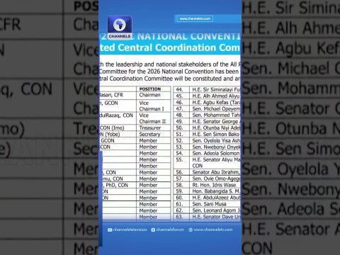 APC Appoints Ex-Governor Masari As National Convention Committee Chairman APC Appoints Ex-Governor Masari As National Convention Committee Chairman