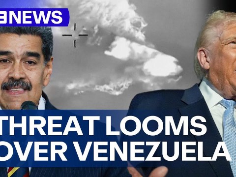 Looming threat for Venezuela, as US military moves into Caribbean Sea | 9 News Australia Looming threat for Venezuela, as US military moves into Caribbean Sea | 9 News Australia
