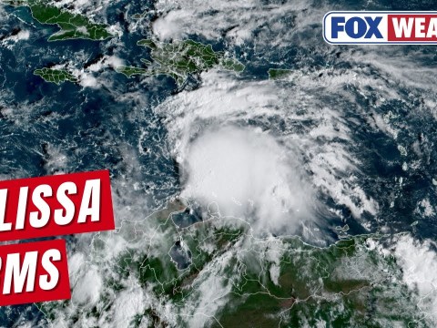 Tropical Storm Melissa Forms In Caribbean Sea Tropical Storm Melissa Forms In Caribbean Sea