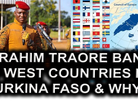 Ibrahim Traore Finally bans 10 western countries in Burkina Faso & Why Ibrahim Traore Finally bans 10 western countries in Burkina Faso & Why