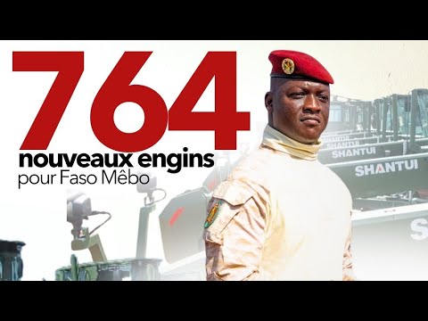 Le Capitaine Ibrahim Traoré remet un nouveau lot de matériel Le Capitaine Ibrahim Traoré remet un nouveau lot de matériel