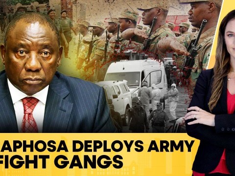 South Africa: Ramaphosa Deploys Troops to Counter Gang Violence | Firstpost Africa | N18G South Africa: Ramaphosa Deploys Troops to Counter Gang Violence | Firstpost Africa | N18G