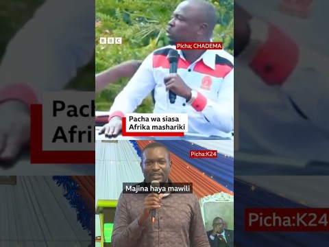 John Heche na Edwin Sifuna ni mapacha wa kisiasa? John Heche na Edwin Sifuna ni mapacha wa kisiasa?