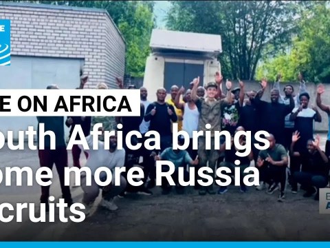 South Africa secures release of more nationals lured to Ukraine war • FRANCE 24 English South Africa secures release of more nationals lured to Ukraine war • FRANCE 24 English