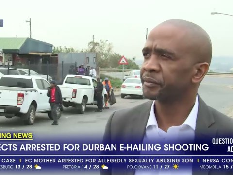 Suspects arrested for Durban e hailing shooting Suspects arrested for Durban e hailing shooting