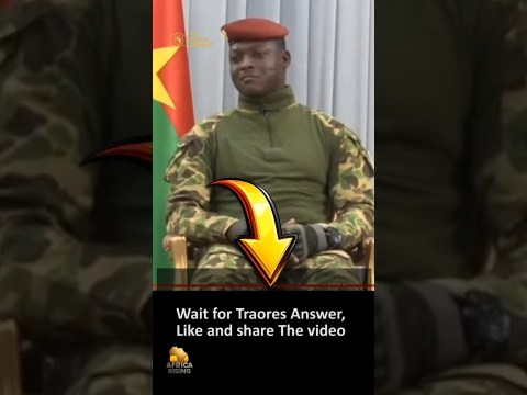 Ibrahim Traoré’s Answer Shocked Many | #breakingnews Ibrahim Traoré’s Answer Shocked Many | #breakingnews
