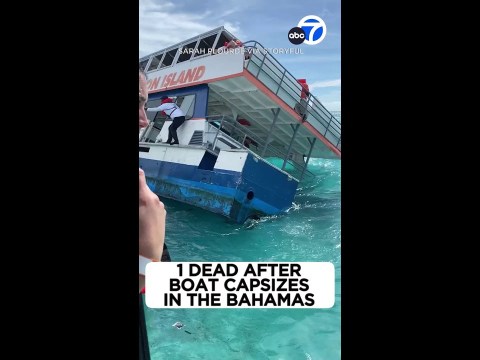 Passenger records ‘traumatic’ Bahamas boat capsize that left 1 dead Passenger records ‘traumatic’ Bahamas boat capsize that left 1 dead