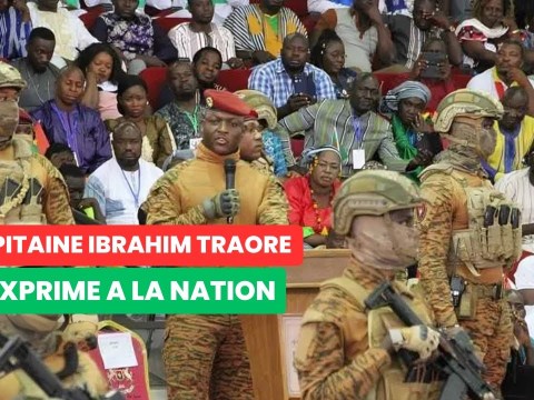 Discours Choquant du Capitaine Ibrahim Traoré à la nation Discours Choquant du Capitaine Ibrahim Traoré à la nation