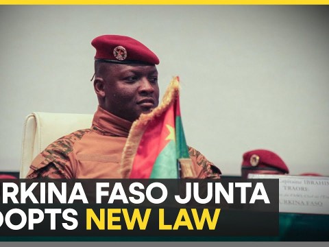 Burkina Faso Junta Adopts Draft Law To Criminalise Homosexuality | WION Burkina Faso Junta Adopts Draft Law To Criminalise Homosexuality | WION