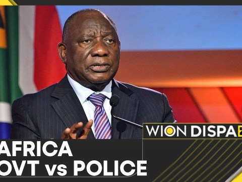 South African Top Cop Lays Criminal Charges on Police Minister | WION Dispatch South African Top Cop Lays Criminal Charges on Police Minister | WION Dispatch