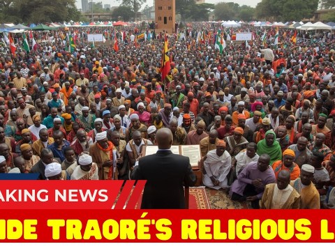 BREAKING: Ibrahim Traoré Stuns the World With Burkina Faso’s Controversial Religious Law BREAKING: Ibrahim Traoré Stuns the World With Burkina Faso’s Controversial Religious Law