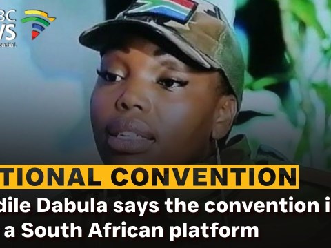 National Convention | Zandile Dabula says the convention is only a South African platform National Convention | Zandile Dabula says the convention is only a South African platform