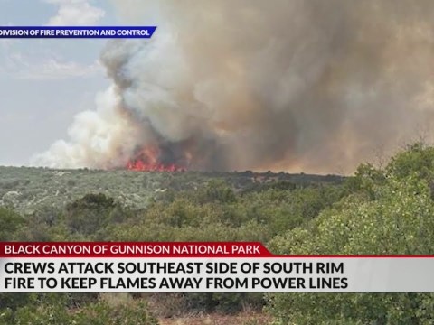 Black Canyon of the Gunnison South Rim Fire sees ‘rapid fire spread’ Black Canyon of the Gunnison South Rim Fire sees ‘rapid fire spread’