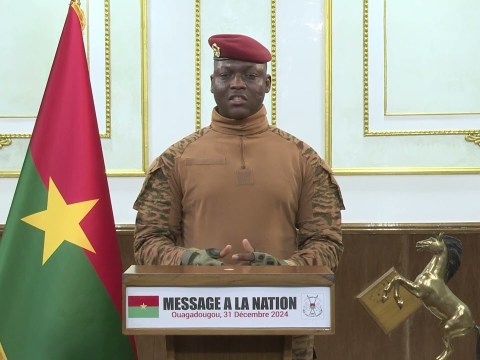 Message du Capitaine Ibrahim TRAORE, Président du Faso à l’occasion du nouvel an 2025 Message du Capitaine Ibrahim TRAORE, Président du Faso à l’occasion du nouvel an 2025