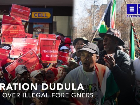 Clash in Johannesburg over illegal foreigners Clash in Johannesburg over illegal foreigners