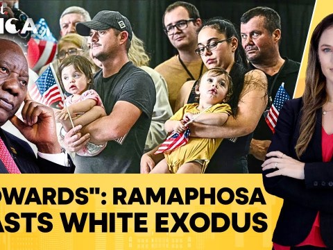 Ramaphosa: White South African Seeking Refuge in US “Cowards”, Will Return| Firstpost Africa| N18G Ramaphosa: White South African Seeking Refuge in US “Cowards”, Will Return| Firstpost Africa| N18G
