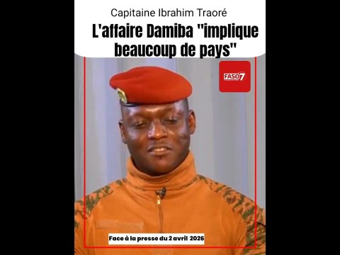 Capitaine Ibrahim Traoré : L’affaire Damiba “implique beaucoup de pays” Capitaine Ibrahim Traoré : L’affaire Damiba “implique beaucoup de pays”