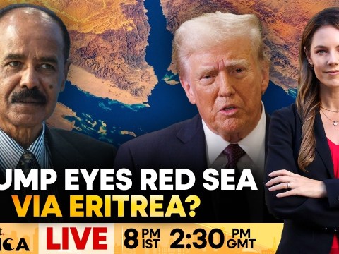LIVE: Is Trump Warming Up to Eritrea to Gain Control Over Red Sea Waters? | Firstpost Africa | N18G LIVE: Is Trump Warming Up to Eritrea to Gain Control Over Red Sea Waters? | Firstpost Africa | N18G