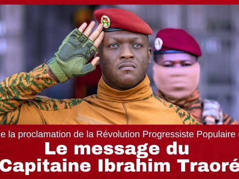 AN I de la RPP : Le message du Capitaine Ibrahim Traoré AN I de la RPP : Le message du Capitaine Ibrahim Traoré