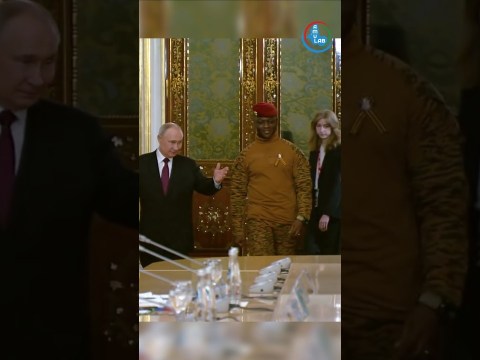 President Ibrahim Traore en tête-à-tête avec Poutine! President Ibrahim Traore en tête-à-tête avec Poutine!
