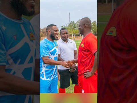 President Ibrahim Traoré brille sur le terrain de foot! President Ibrahim Traoré brille sur le terrain de foot!