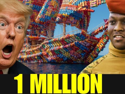 Ibrahim Traoré choque le monde avec un bateau fabriqué à partir d’un million de vieilles sandales Ibrahim Traoré choque le monde avec un bateau fabriqué à partir d’un million de vieilles sandales