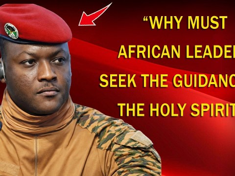 Why must African leaders seek THE HOLY SPIRIT before signing treaties? | Ibrahim Traore Speech Why must African leaders seek THE HOLY SPIRIT before signing treaties? | Ibrahim Traore Speech