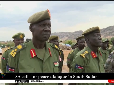South Africa calls for a peace dialogue in South Sudan South Africa calls for a peace dialogue in South Sudan