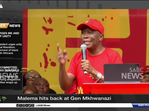 Malema hits back at General Mkhwanazi Malema hits back at General Mkhwanazi
