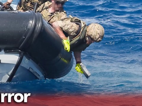 Royal Navy warship seizes more than £40m of cocaine in Caribbean Sea Royal Navy warship seizes more than £40m of cocaine in Caribbean Sea