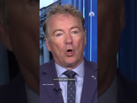 Sen. Rand Paul says Caribbean boat strikes ‘go against all of our tradition’ Sen. Rand Paul says Caribbean boat strikes ‘go against all of our tradition’