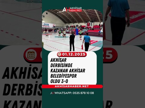 Akhisar Derbisinde Kazanan Akhisar Belediyespor Oldu 3 0 Akhisar Derbisinde Kazanan Akhisar Belediyespor Oldu 3 0