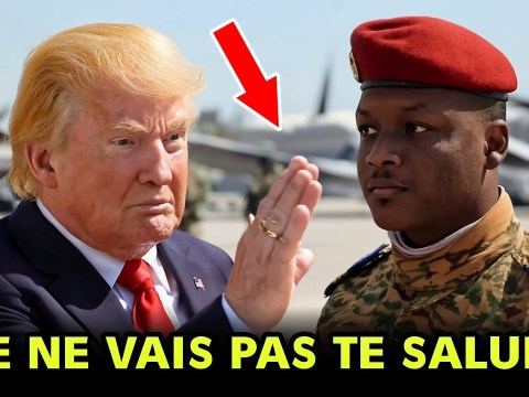 Ibrahim Traoré REFUSE de saluer Trump – Sa raison change tout Ibrahim Traoré REFUSE de saluer Trump – Sa raison change tout