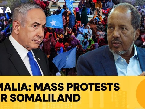 Thousands Rally In Somalia Against Israeli Recognition of Somaliland | Firstpost Africa | N18G Thousands Rally In Somalia Against Israeli Recognition of Somaliland | Firstpost Africa | N18G