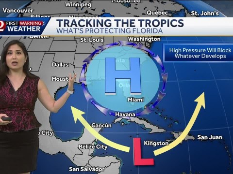 Models hint at slower development of Caribbean disturbance, Florida impacts unlikely Models hint at slower development of Caribbean disturbance, Florida impacts unlikely