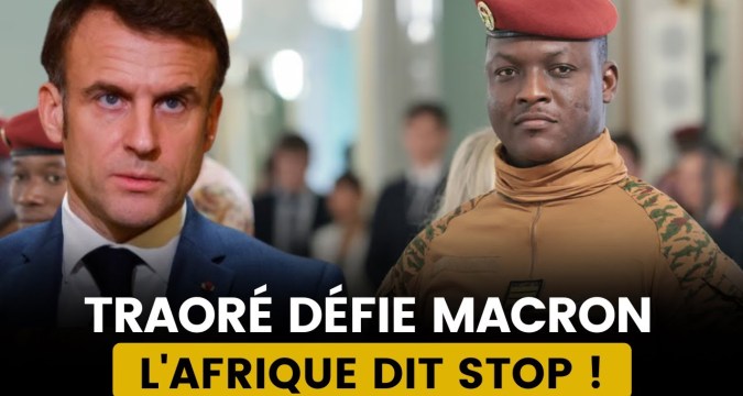 IBRAHIM TRAORÉ RÉPOND À MACRON : UN MESSAGE PUISSANT CONTRE L’IMPÉRIALISME IBRAHIM TRAORÉ RÉPOND À MACRON : UN MESSAGE PUISSANT CONTRE L’IMPÉRIALISME