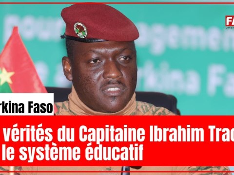 Burkina Faso : Les vérités du Capitaine Ibrahim Traoré sur le système éducatif Burkina Faso : Les vérités du Capitaine Ibrahim Traoré sur le système éducatif