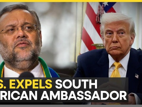US Expels South African Ambassador Amid Rising Diplomatic Tensions | World News | WION US Expels South African Ambassador Amid Rising Diplomatic Tensions | World News | WION