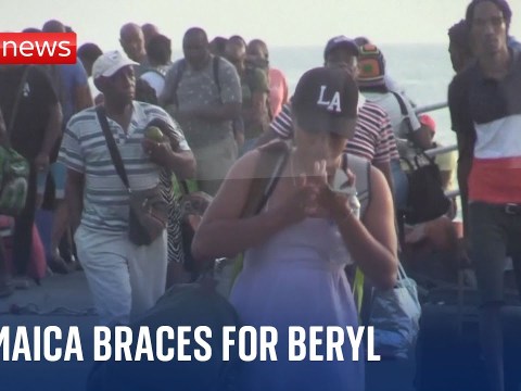 Jamaica braces as deadly Hurricane Beryl heads towards Caribbean country Jamaica braces as deadly Hurricane Beryl heads towards Caribbean country