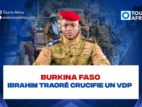 Burkina Faso : Ibrahim Traoré crucifie un VDP Burkina Faso : Ibrahim Traoré crucifie un VDP