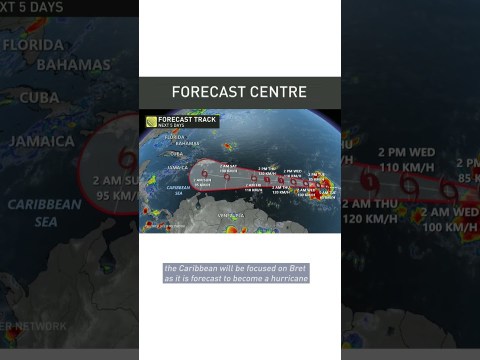 Tropical Storm Bret defies the odds, threatens the Caribbean Tropical Storm Bret defies the odds, threatens the Caribbean