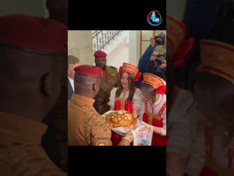 Président Ibrahim Traoré donne une conférence à Moscou! Président Ibrahim Traoré donne une conférence à Moscou!